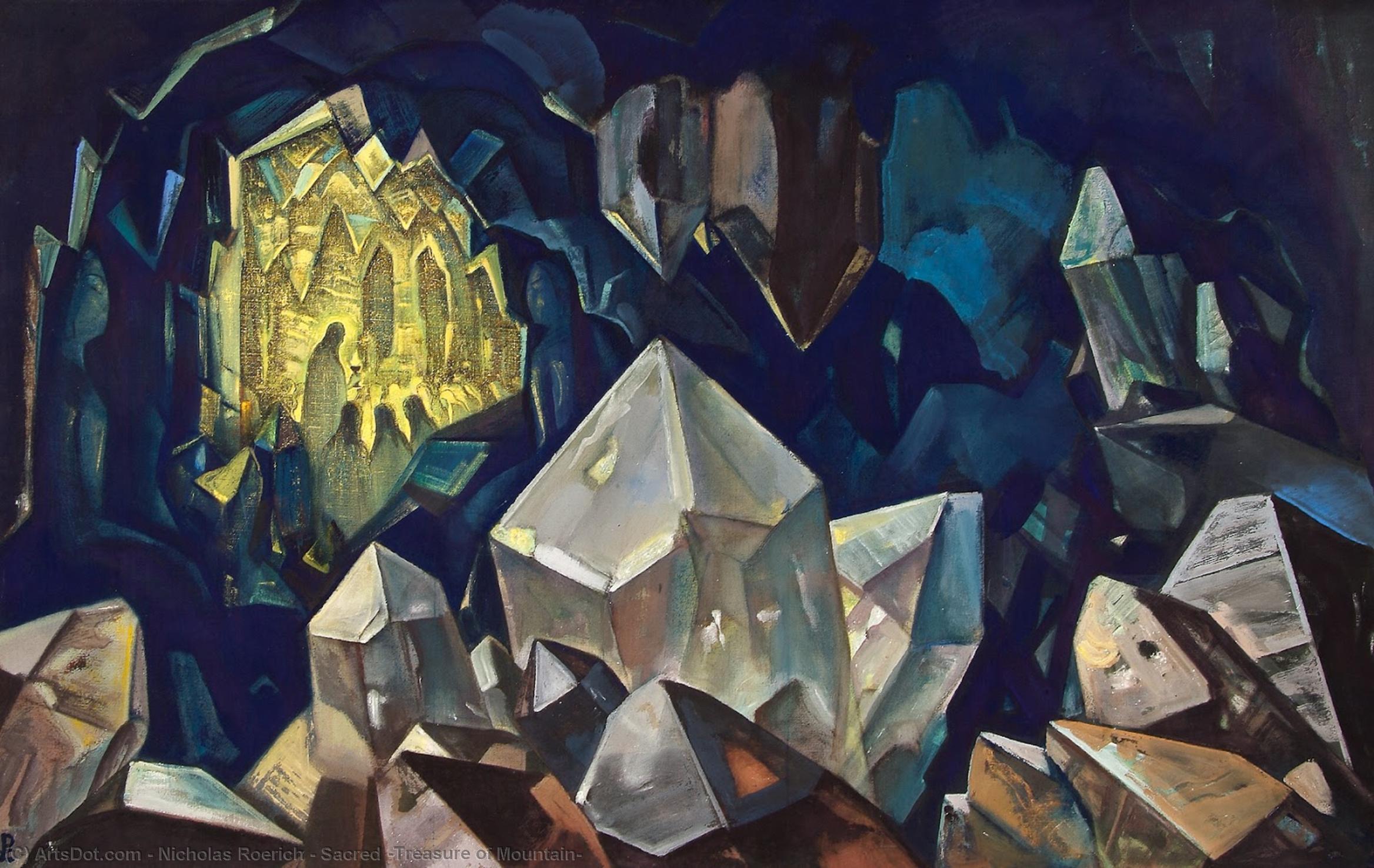 Sacred (treasure Of Mountain) — Nicholas Roerich