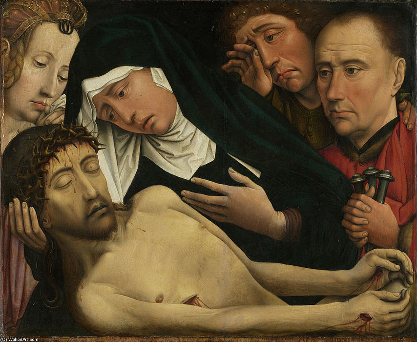 The Lamentation Of Christ — Colijn De Coter (colyn Van Brusele)