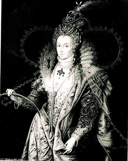 Elizabeth I - — Isaac Oliver
