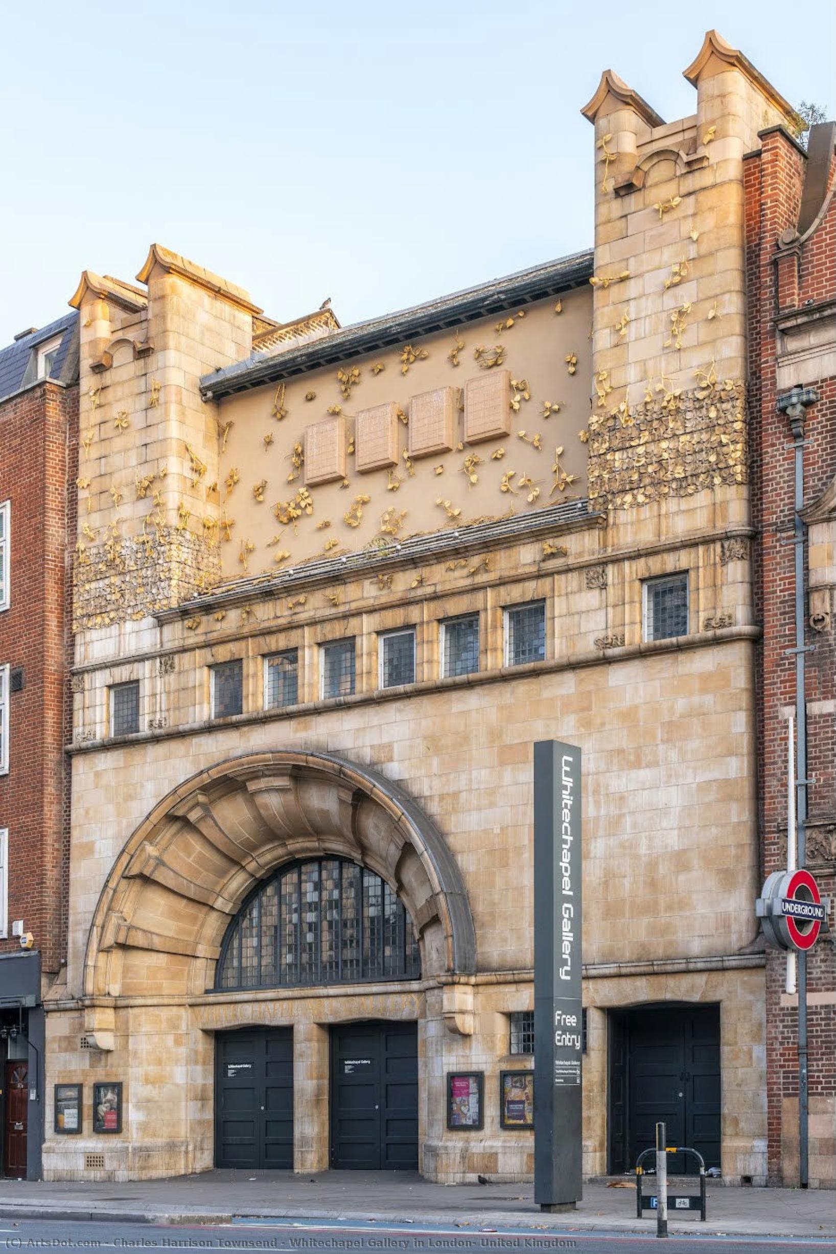 Whitechapel Gallery In London, United Kingdom — Charles Harrison Townsend