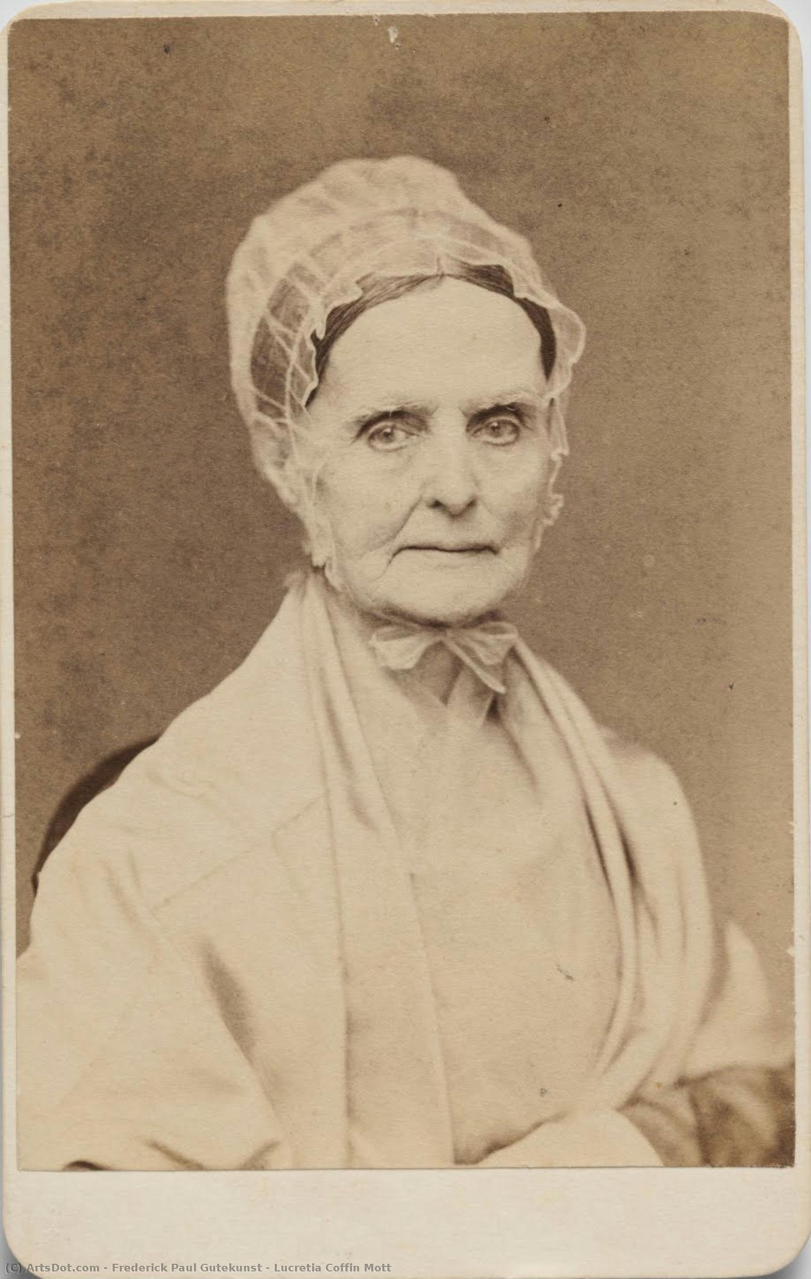Lucretia Coffin Mott — Frederick Paul Gutekunst