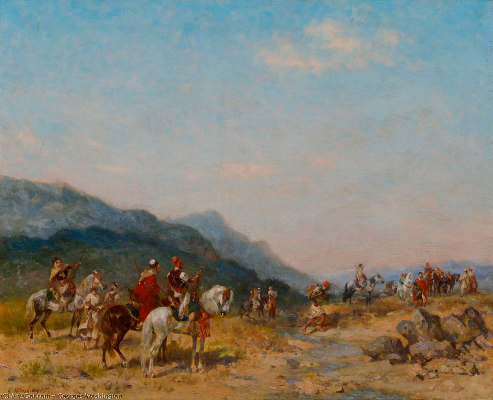 La Halte Des Cavaliers — Georges Washington