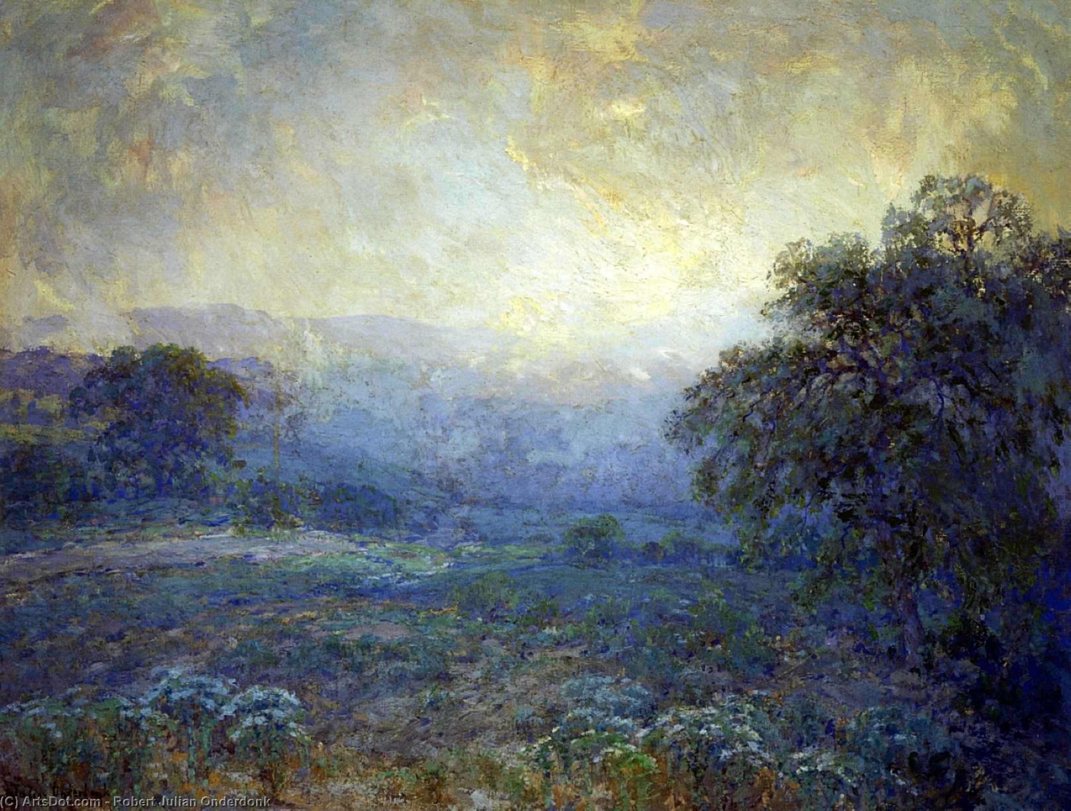 Dawn In The Hills — Robert Julian Onderdonk