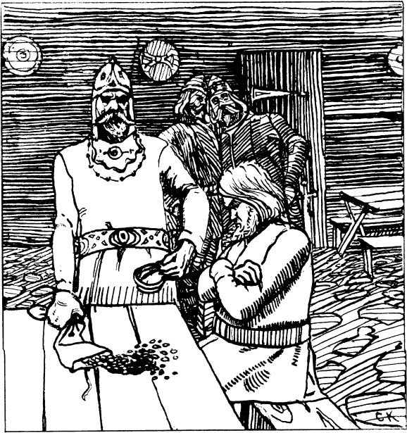 Olav Den Helliges Saga Ck10 — Christian Krohg