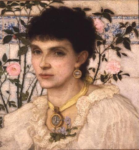 Portrait Of Mrs. George Henry Boughton - — George Henry Boughton