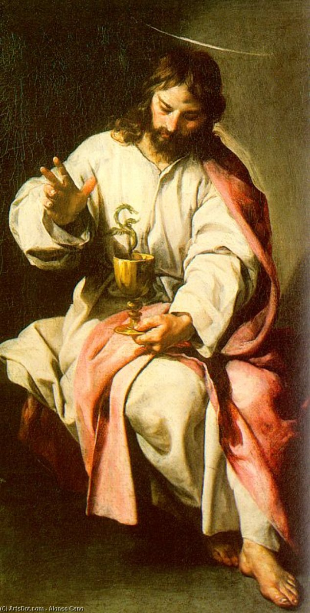St. John The Evangelist With The Poisoned Cup — Alonzo Cano