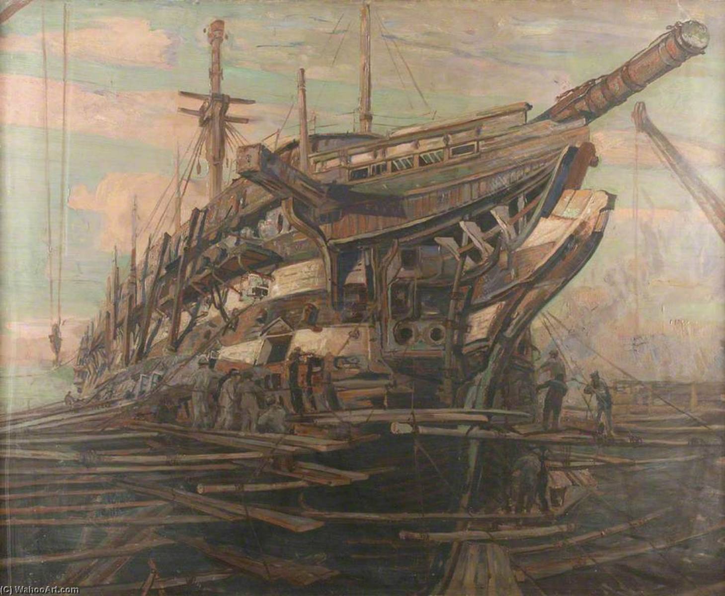 The Restoration Of Hms 'implacable' — Robert Borlase Smart