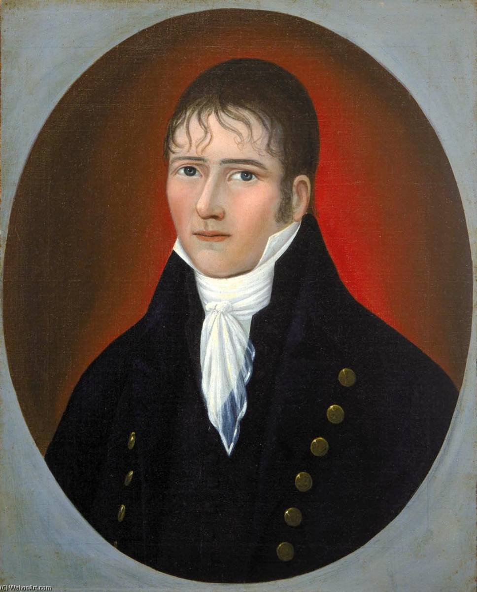 Portrait Of Sea Captain John Murphy — Joshua Johnson