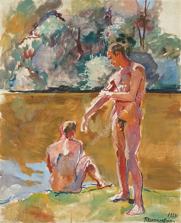 Study — Pyotr Konchalovsky