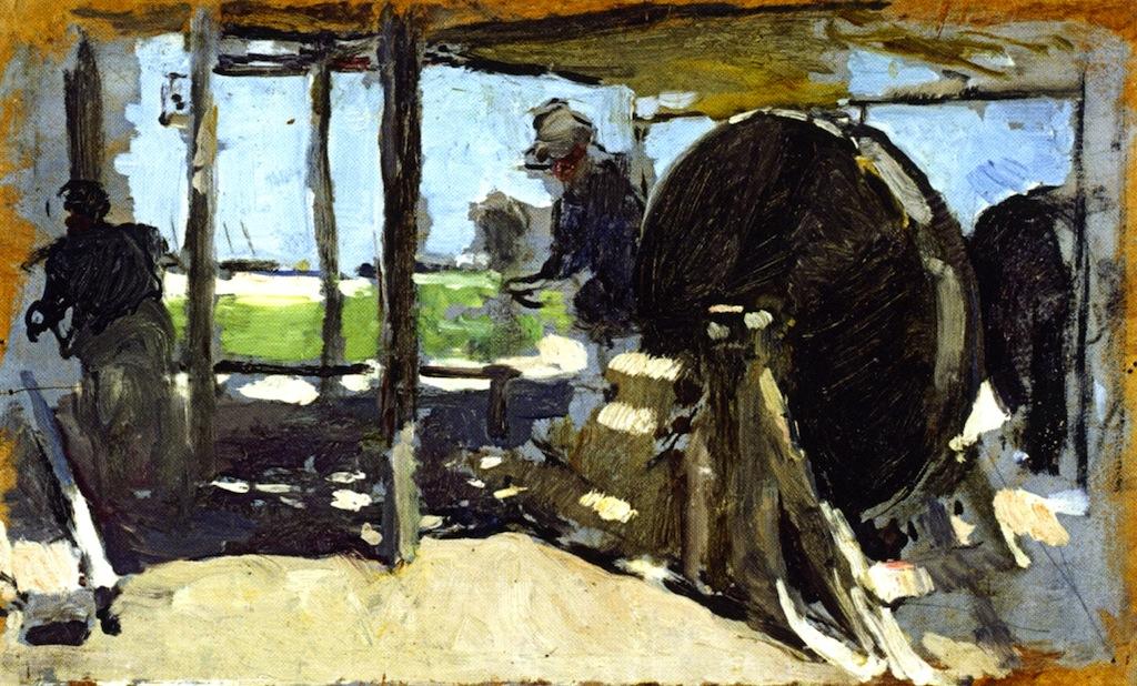 Rope Makers, Valencia (sketch) — Joaquín Sorolla Y Bastida