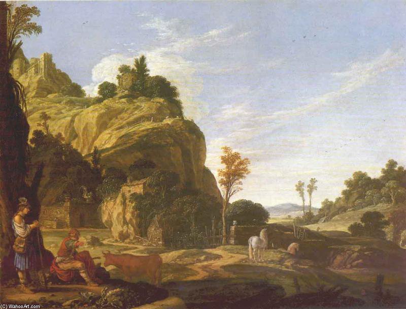 Landscape With Mercury And Battus — Jacob Symonsz Pynas