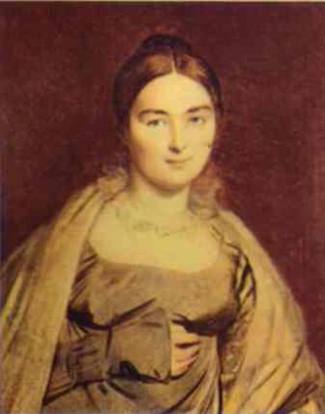 Portrait Of Madame Ingres — Jean-auguste-dominique Ingres