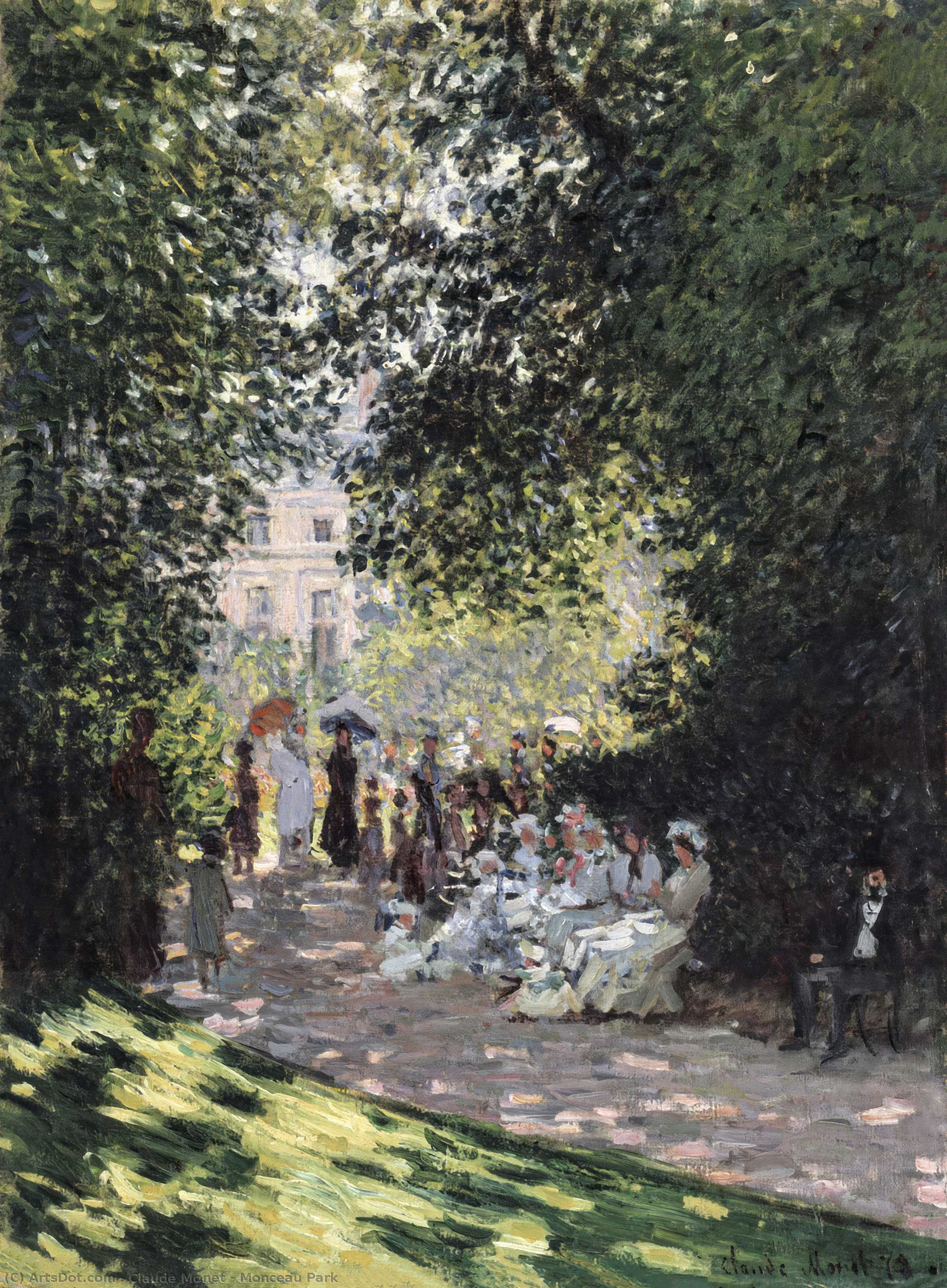 Monceau Park — クロード・モネ