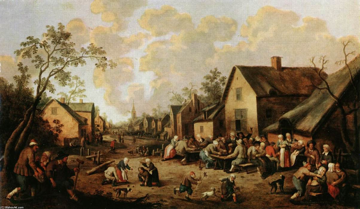 Village Street_5 — Joost Cornelisz Droochsloot