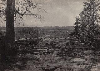 The Battlefield Of Peach Tree Creek From The Album Photographic Views Of Sherman's Campaign — ジョージ・グレイ・バーナード