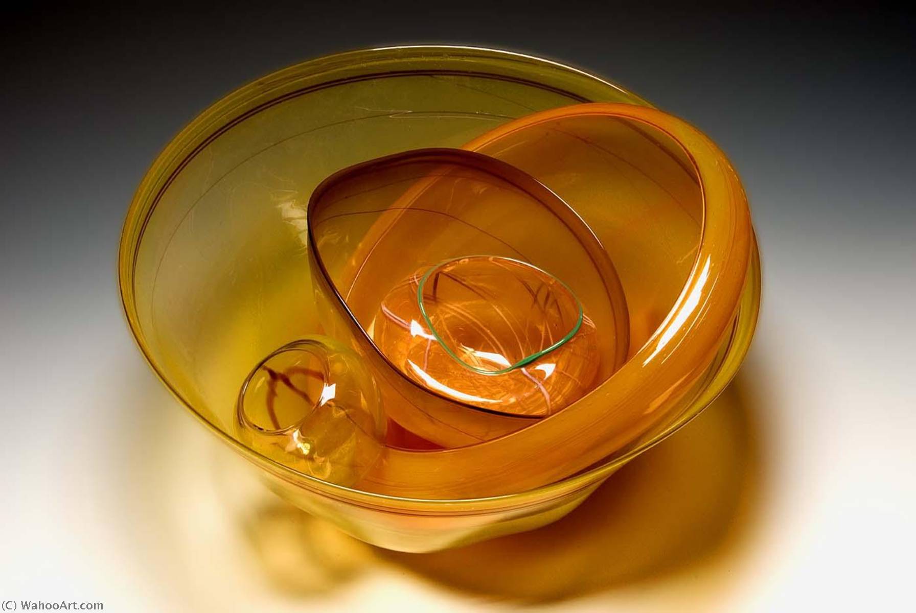 Untitled (nesting Glass Baskets) — Dale Chihuly