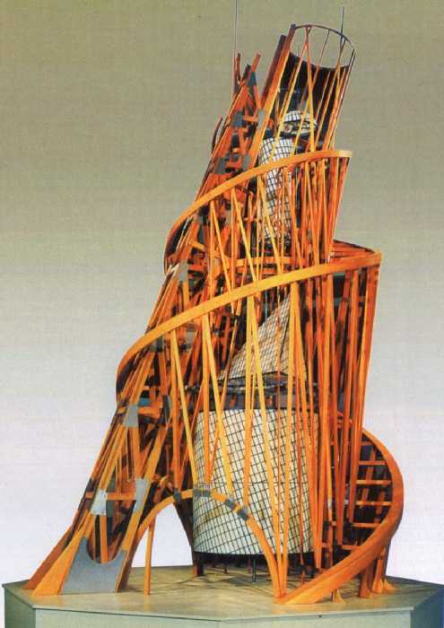 Model Of The Monument Iii International — Vladimir Tatlin