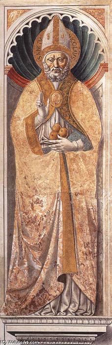 St Nicholas Of Bari (on The Pillar) — Benozzo Gozzoli