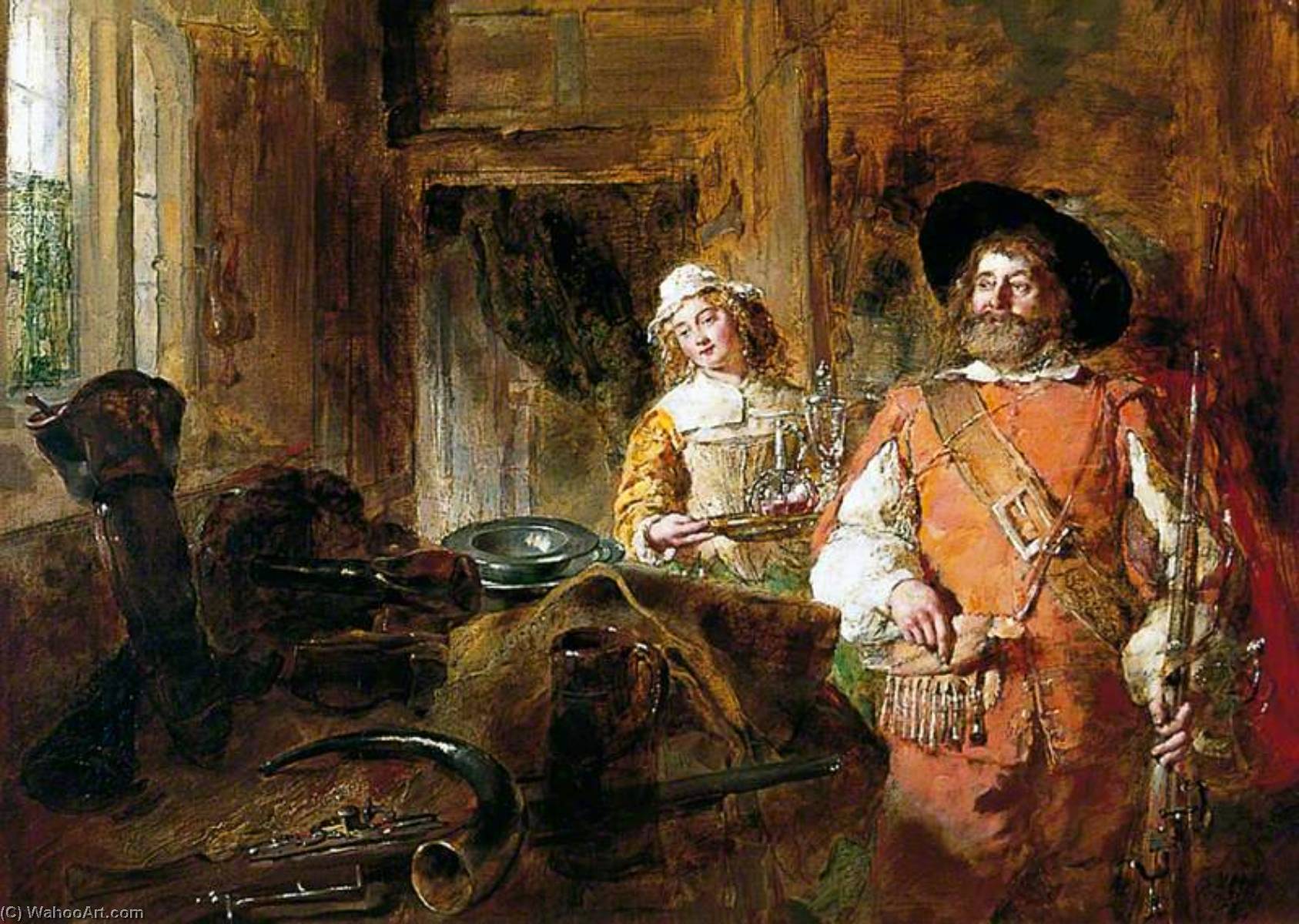 The Cavalier's Refreshment — Daniel Pasmore I