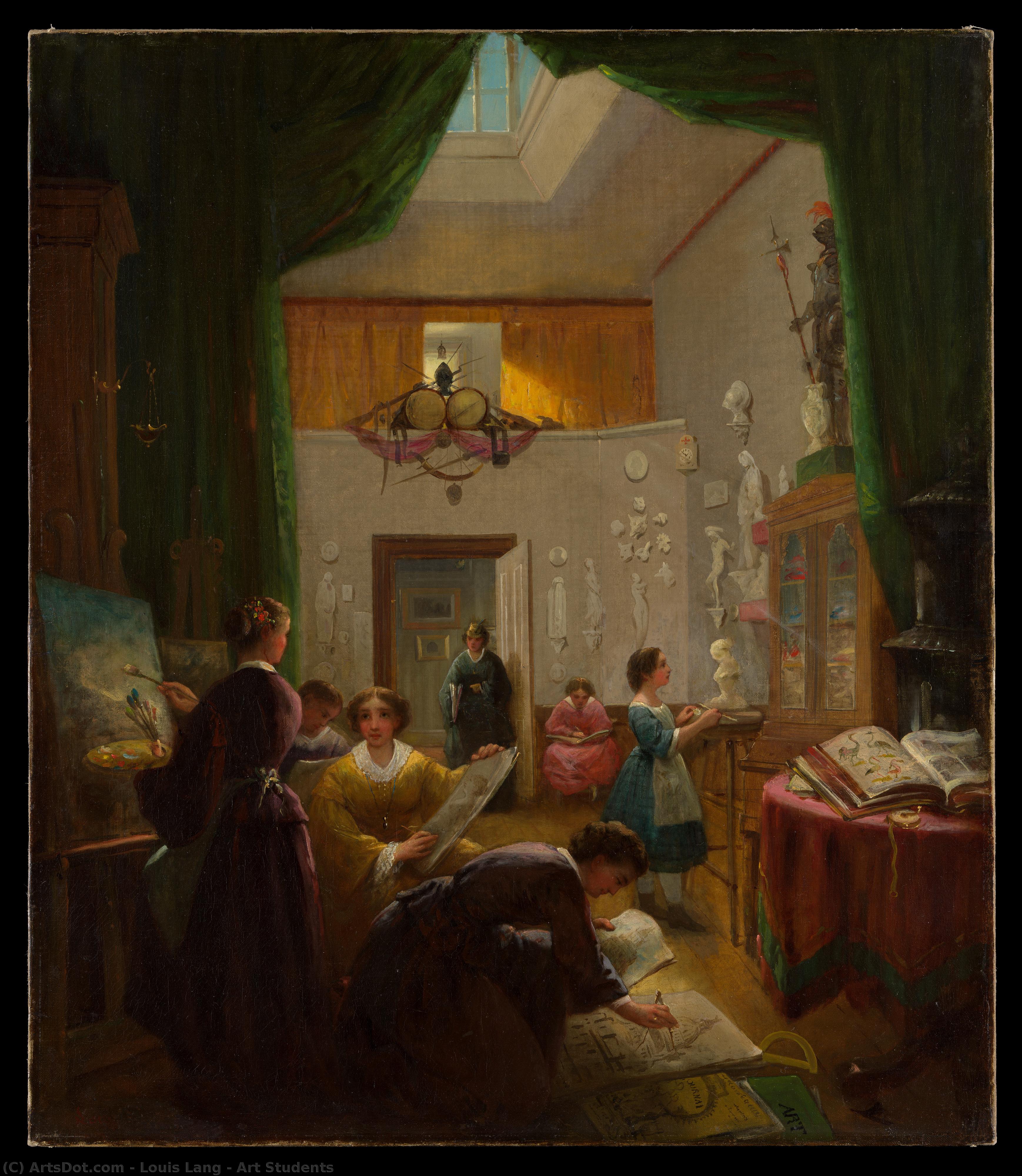 Art Students — Louis Lang