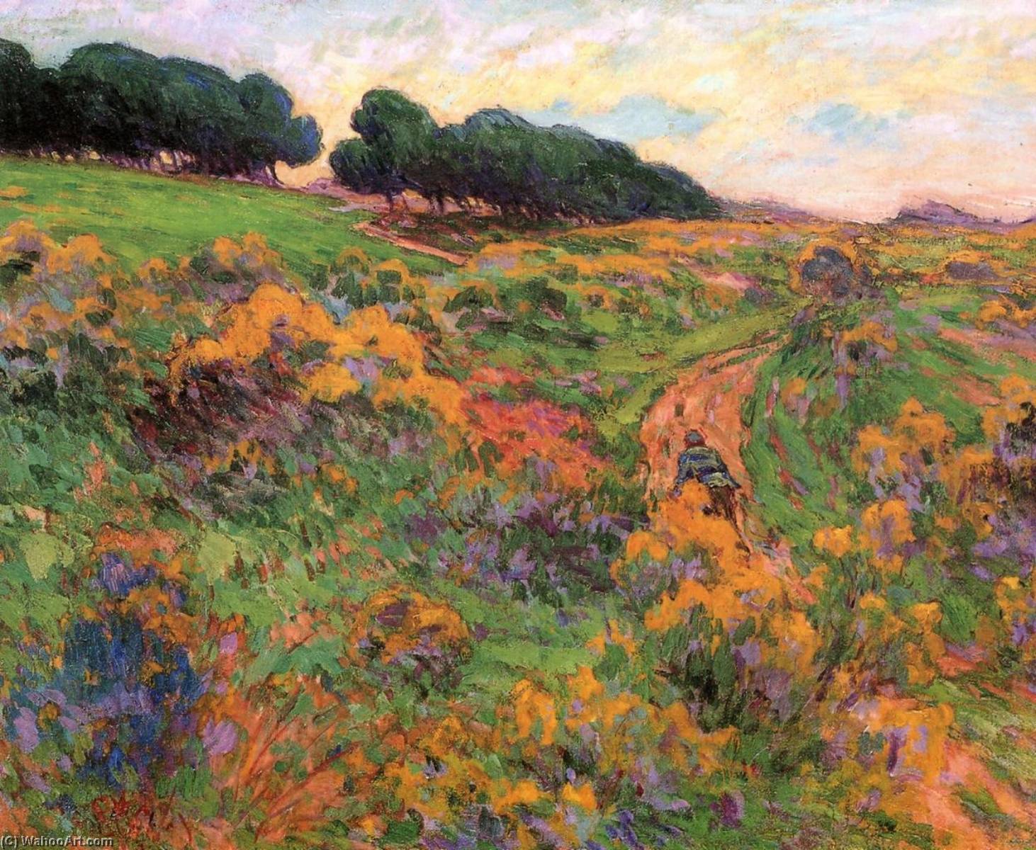 Figure In A Breton Heath — Claude Emil Schuffenecker