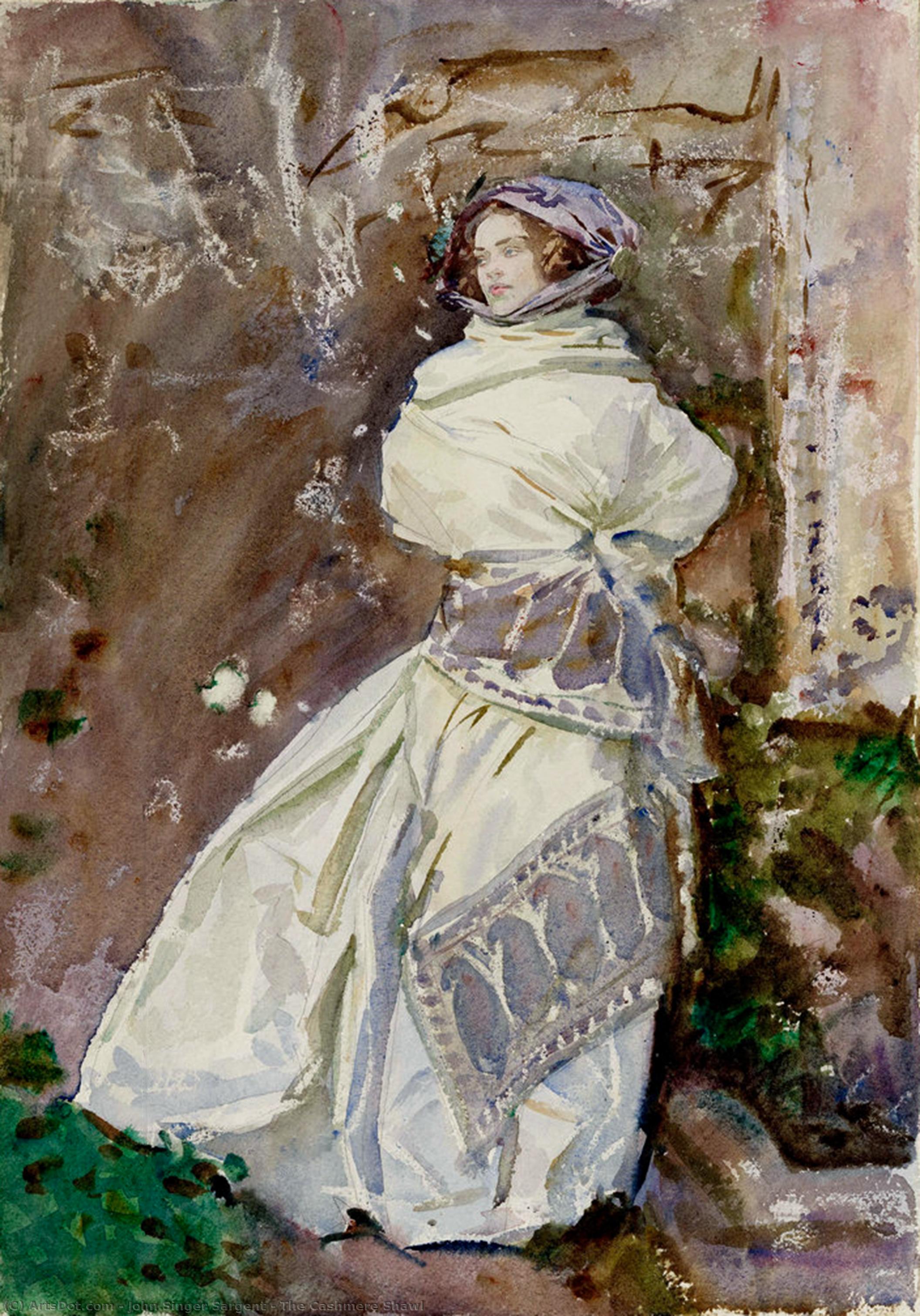 The Cashmere Shawl — John Singer Sargent