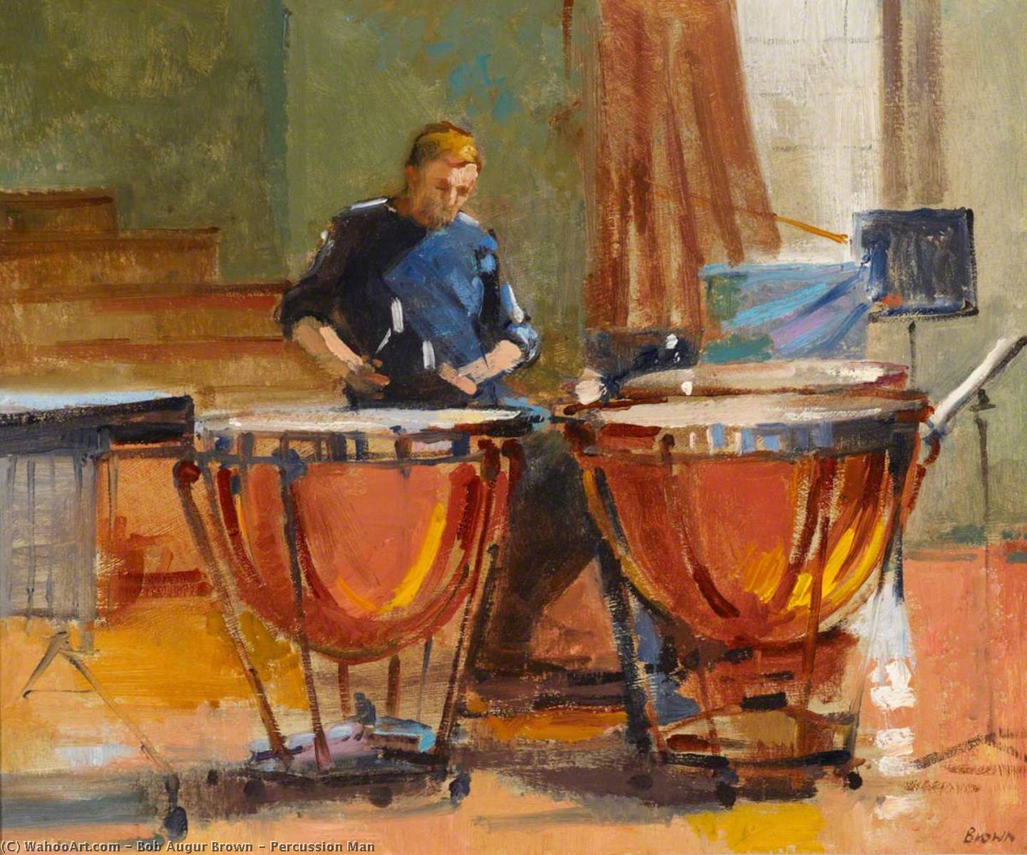 Percussion Man — Боб Авгур Браун