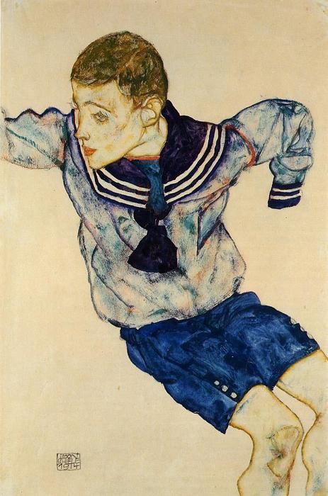 Boy In A Sailor Suit — Егон Шиле