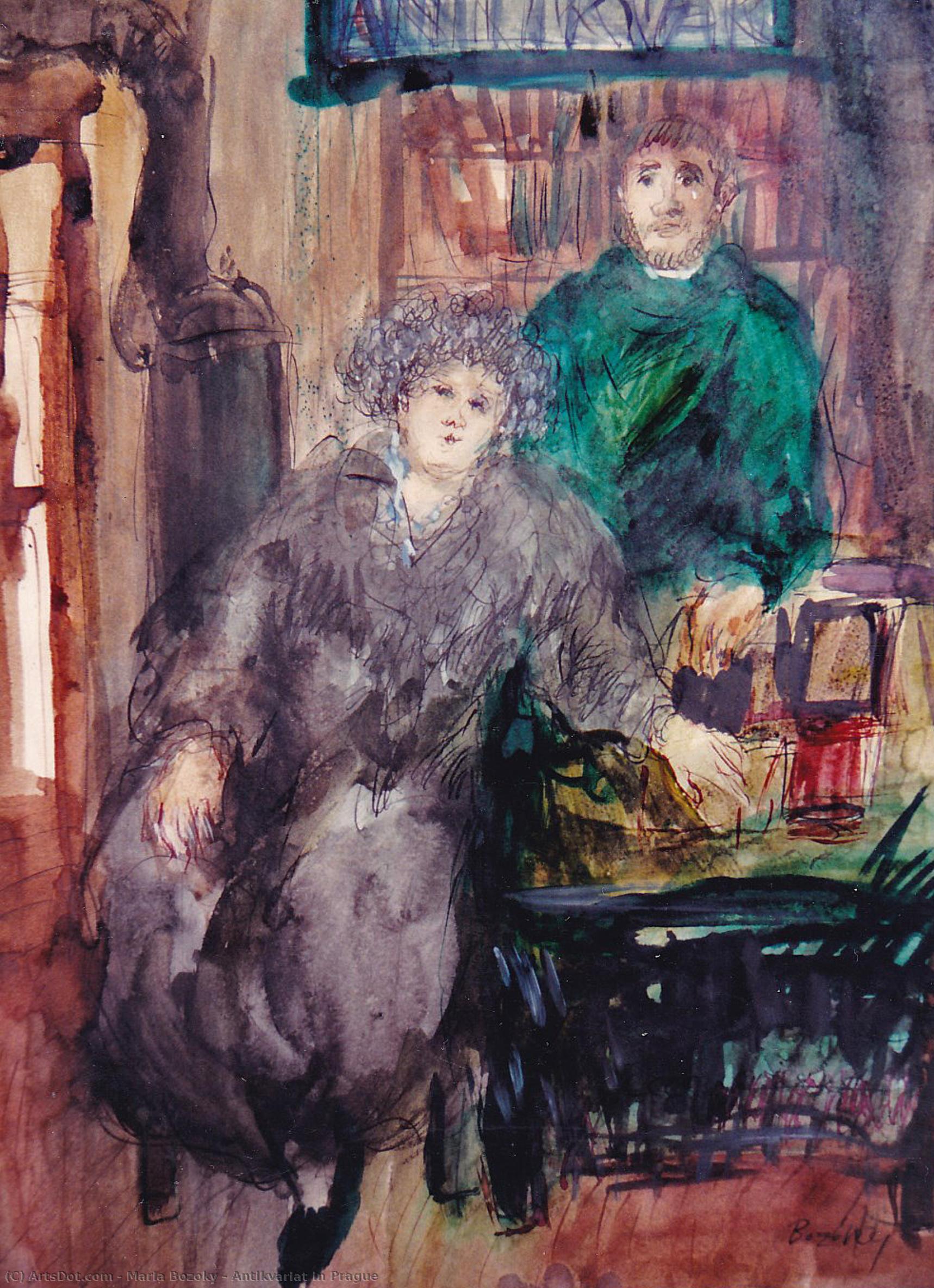 Antikvariat In Prague — Mária Bozóky