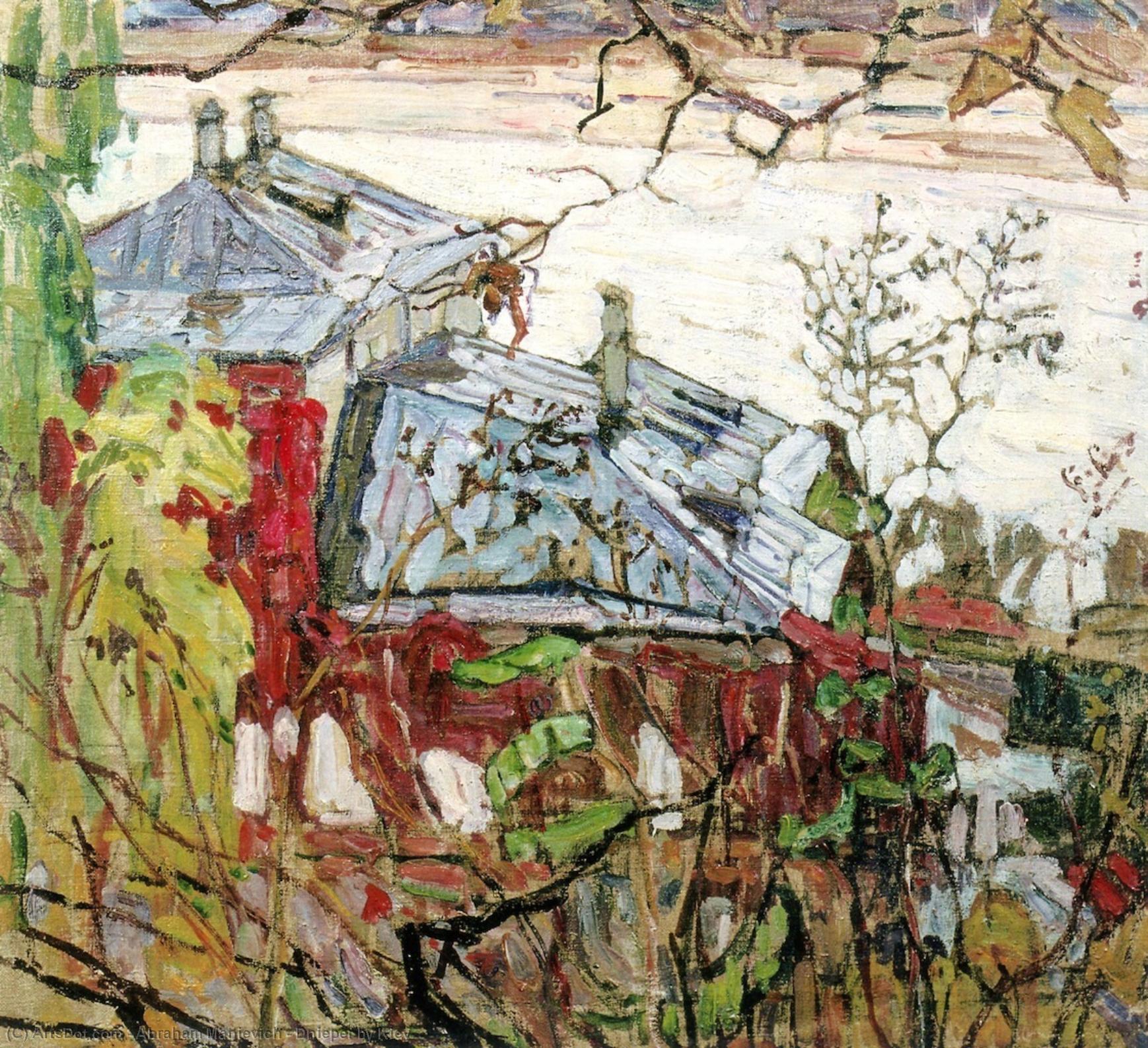 Dnieper By Kiev — Abraham A Manievich