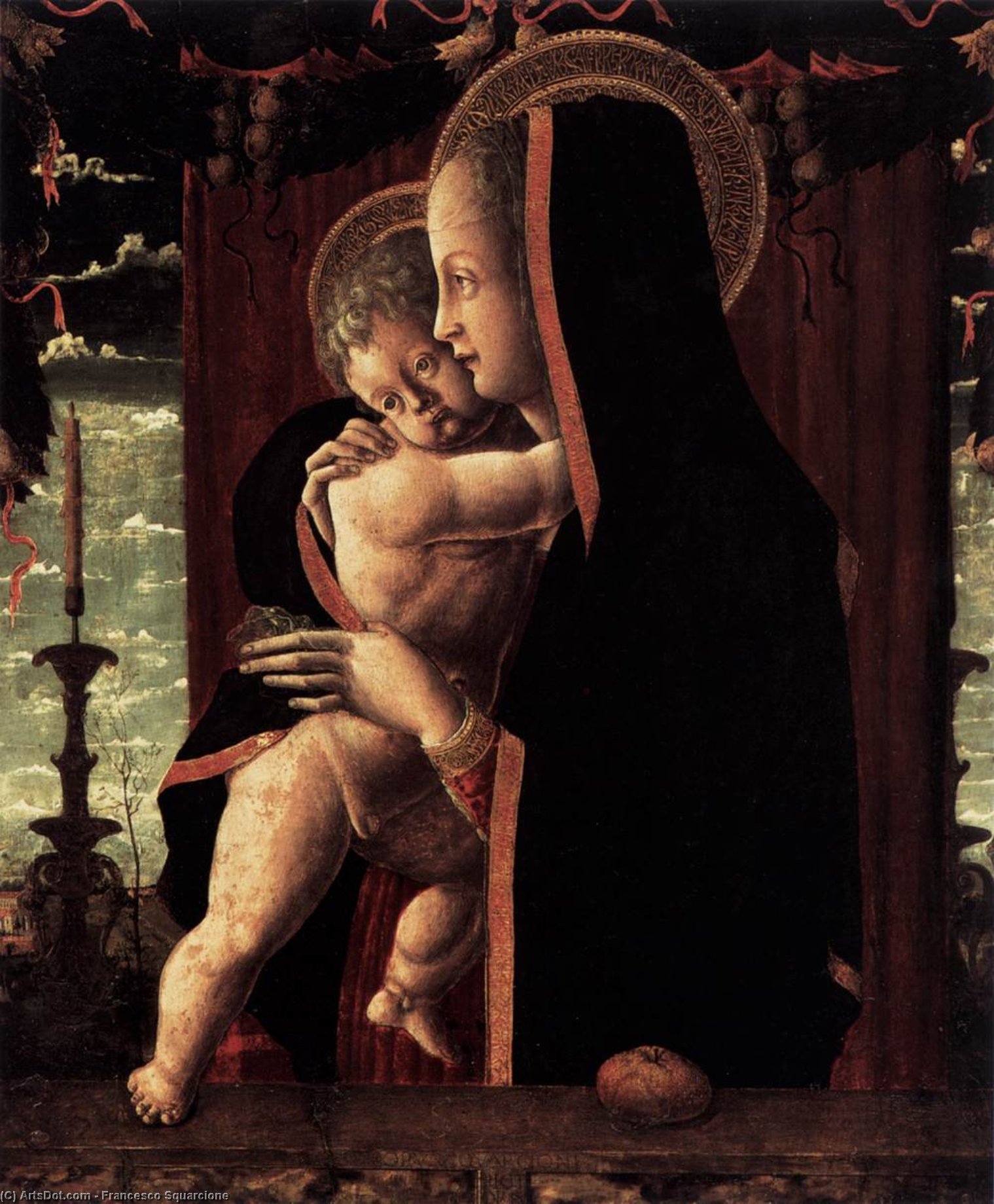 Virgin And Child — Francesco Squarcione