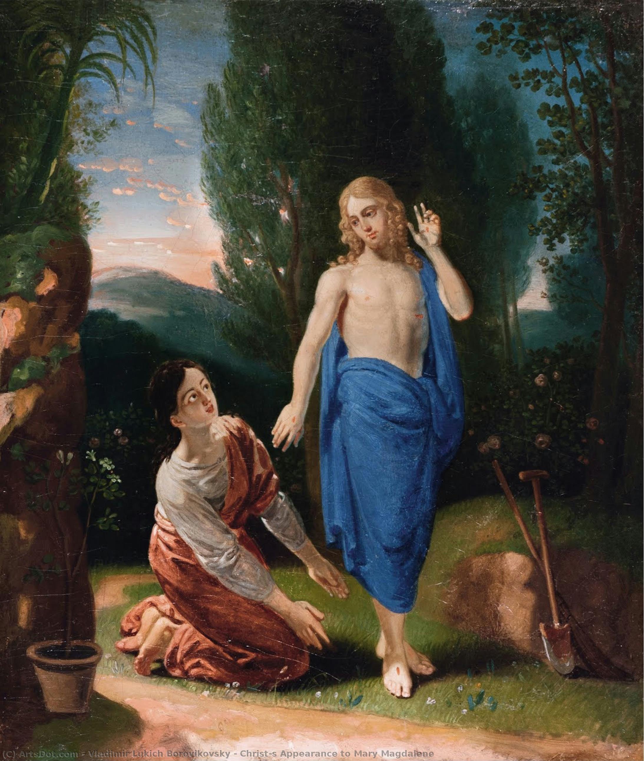 Christ’s Appearance To Mary Magdalene — Vladimir Lukich Borovikovsky