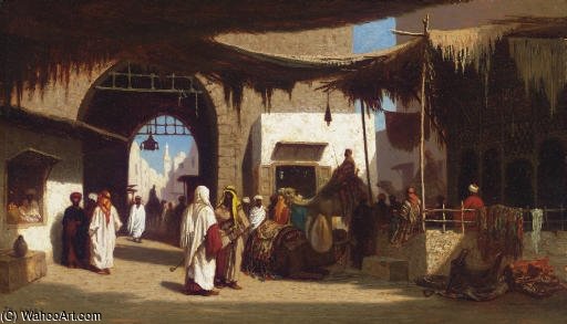 Dans La Ruelle, Beruit — Charles Théodore Frère Dit Frère Bey