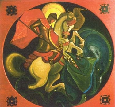 Das Licht Besiegt Die Dunkelheit — Nikolai Konstantinowitsch Roerich