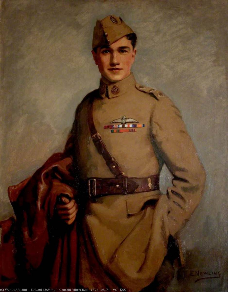 Captain Albert Ball (1896–1917), Vc, Dso — Edward Newling