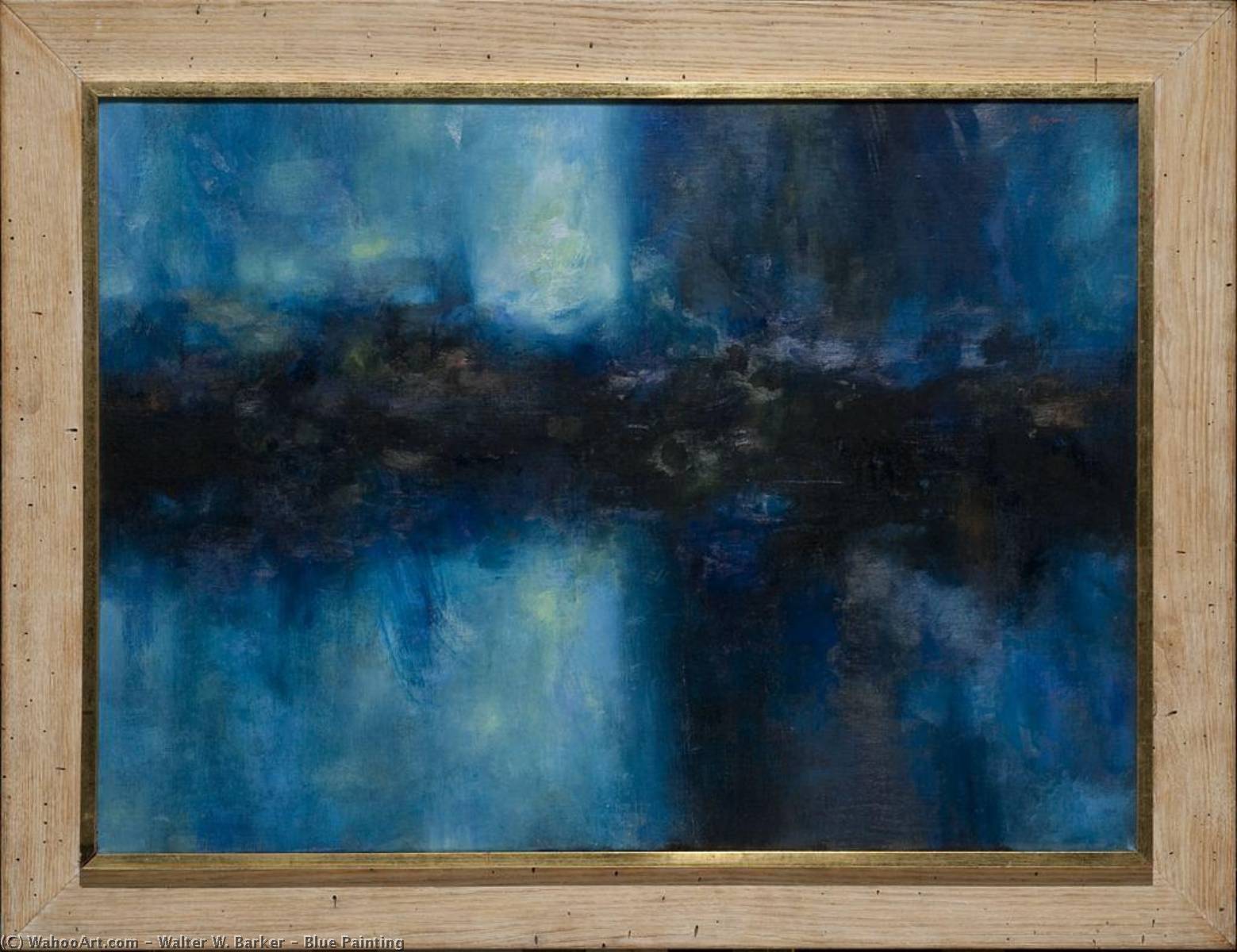 Blue Painting — Walter W. Barker