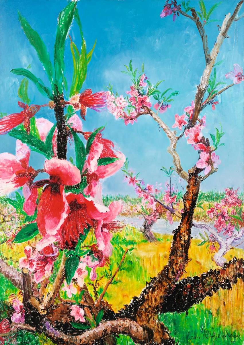 Peach Blossom — Zhou Chunya