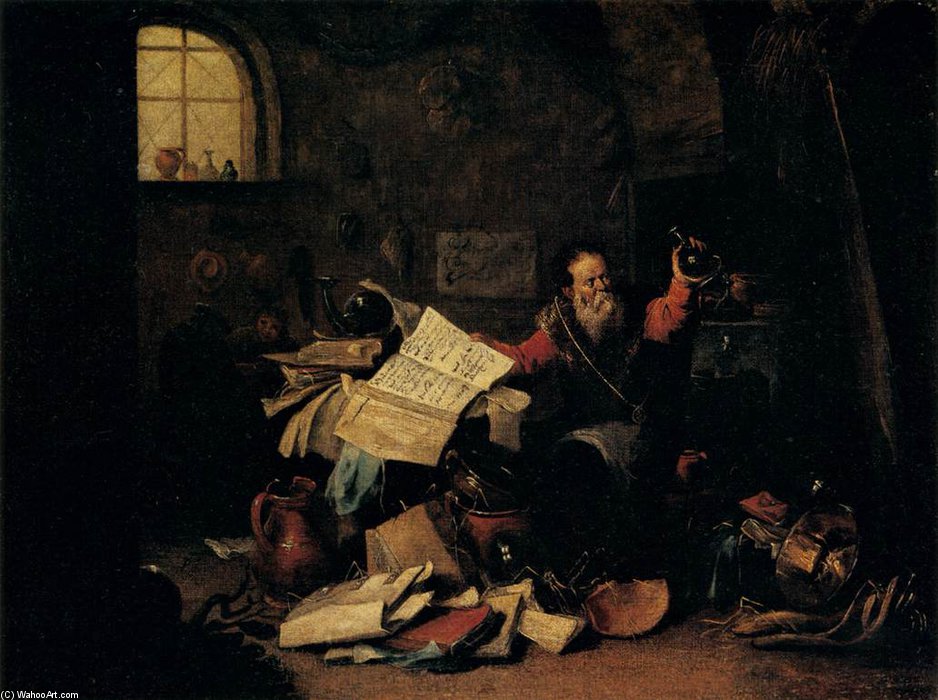 Alchemist — David Teniers The Elder