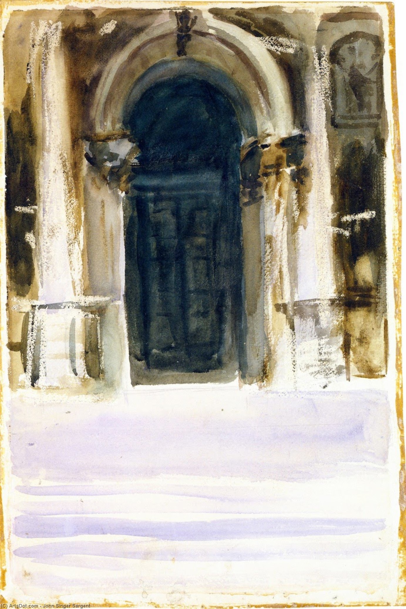 Green Door, Santa Maria Della Salute — Джон Сингер Сергент