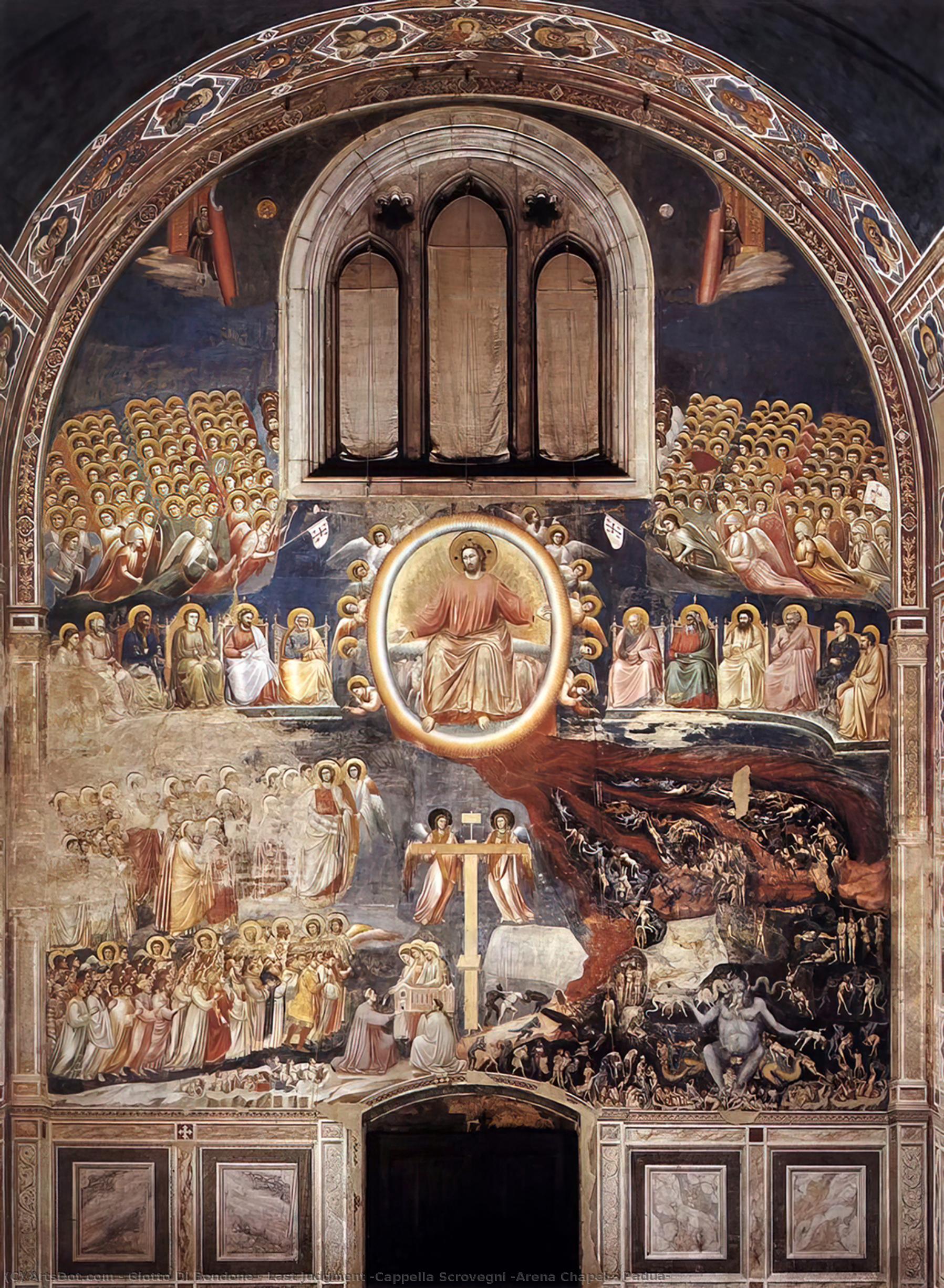 Last Judgment (cappella Scrovegni (arena Chapel), Padua) — Giotto Di Bondone