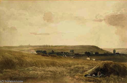 Harvesting Scene — Peter De Wint
