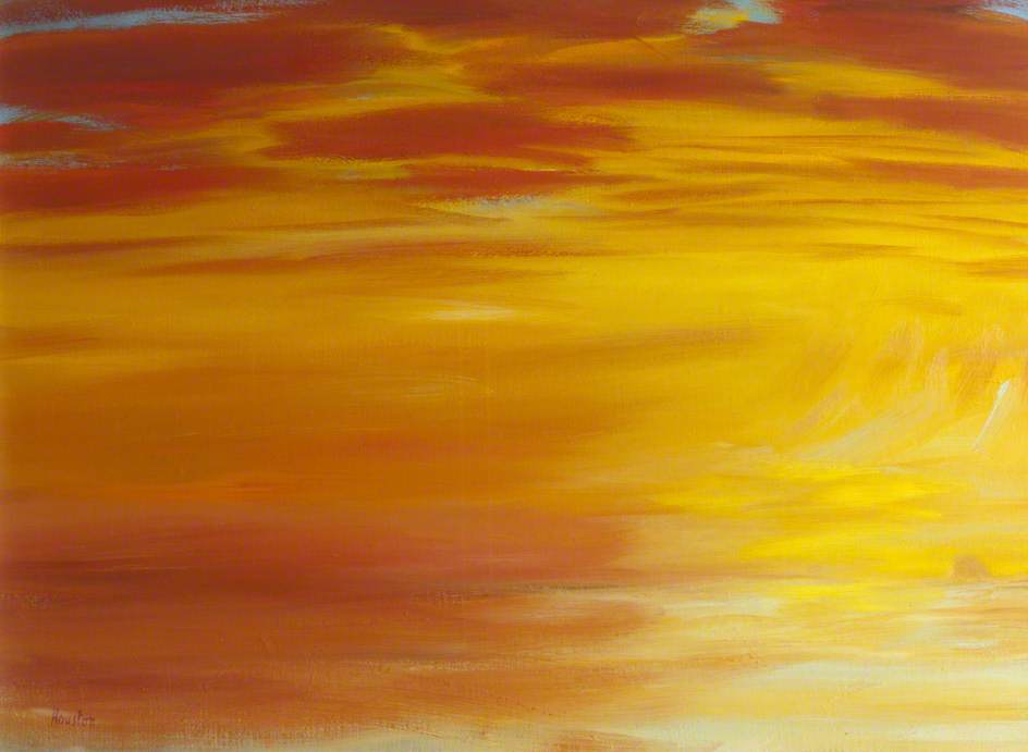 Sunset And Bass Rock — John Houston