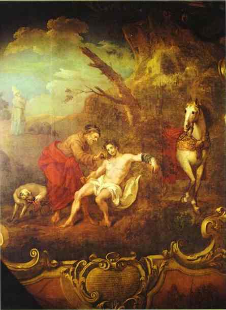 The Good Samaritan — Хогарт
