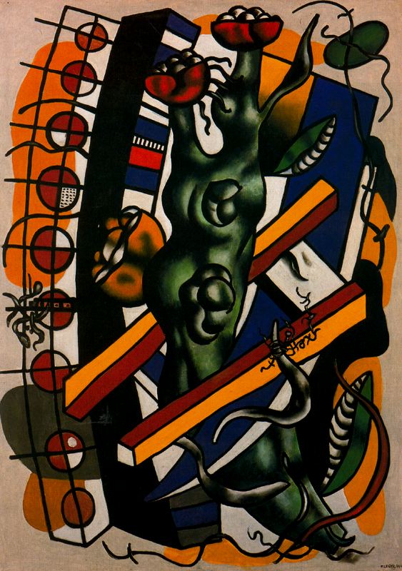 The Tree On The Stairs — Леже