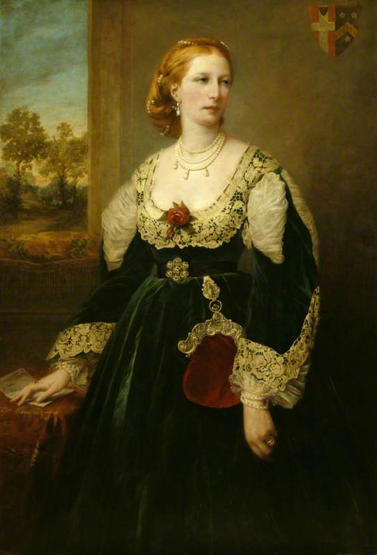 Emily Jane Wodehouse (1826–1901), Lady Newton — Attilio Baccani