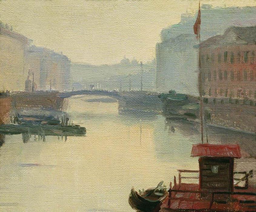 At The Sink — Fyodor Alexandrovich Vasilyev