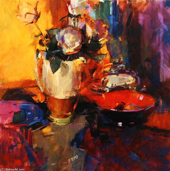 Clarice Cliff Rose Table — Peter Graham Li