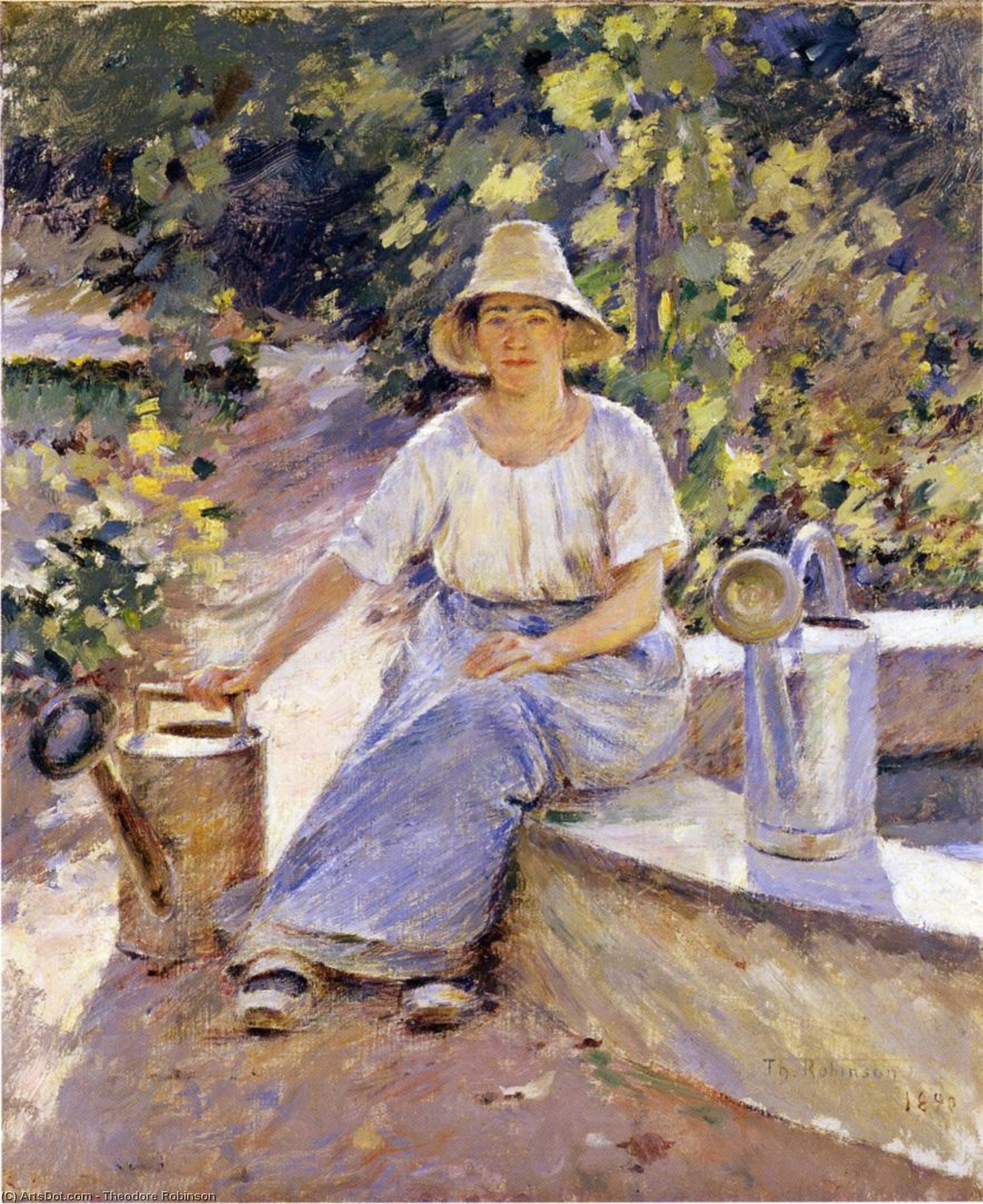Watering Pots — Теодор Робинсон