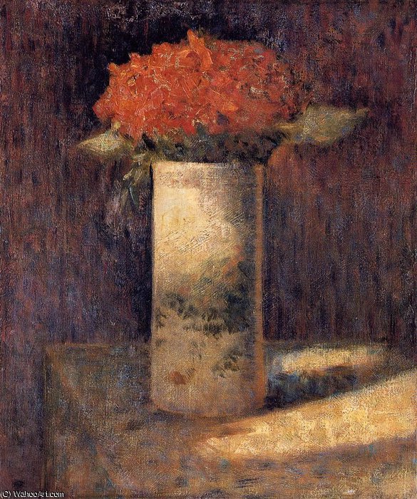 Boquet In A Vase — Georges Seurat
