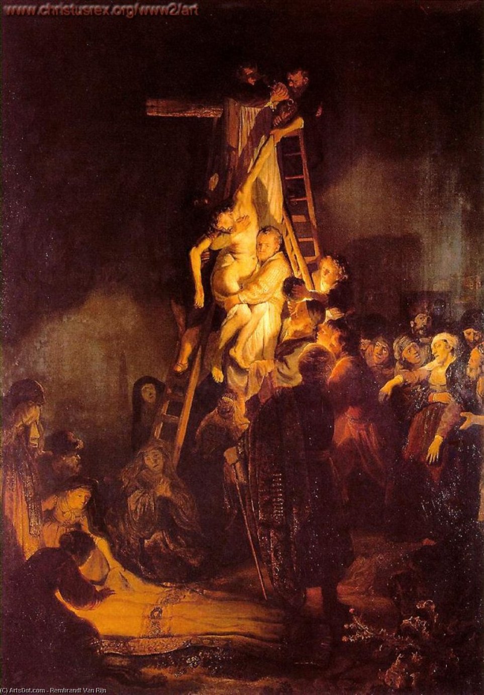 Descent From The Cross Eremitaget — Rembrandt Van Rijn